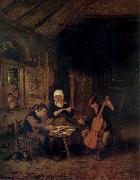 Adriaen van ostade Village Musicians oil